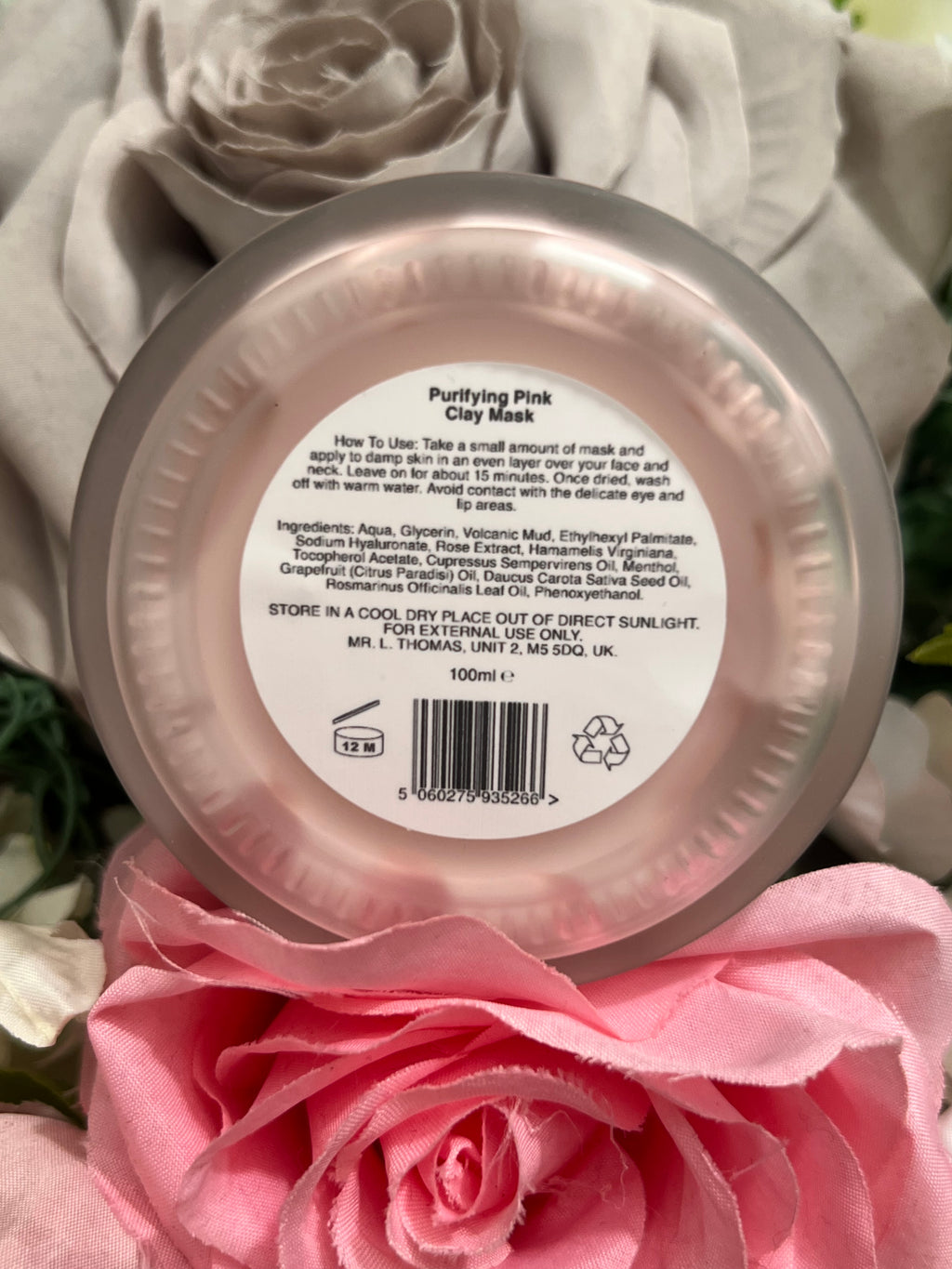 Kelly Rose™ Skincare Purifying Pink Clay Mask
