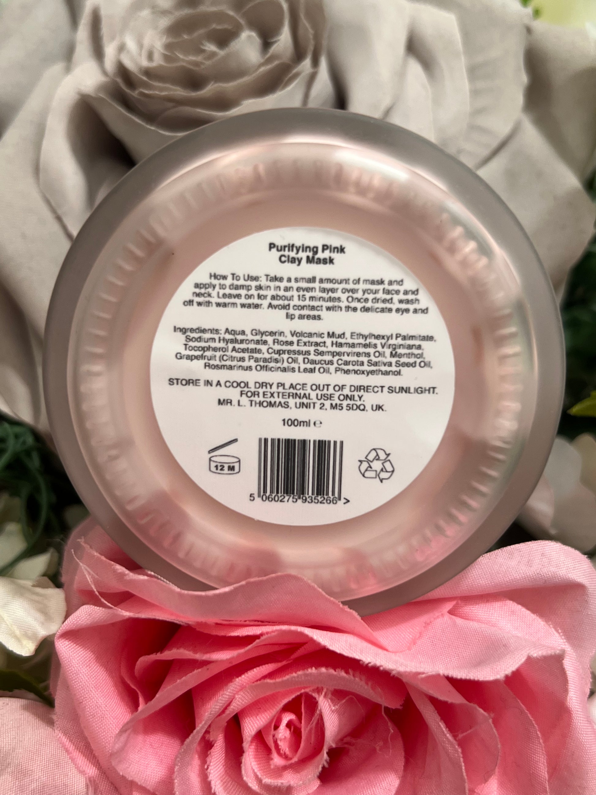 Kelly Rose™ Skincare Purifying Pink Clay Mask